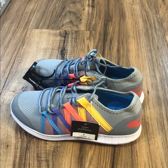 Athletic Works Youth Girls Rainbow Athletic Shoes - Picture 9 of 10